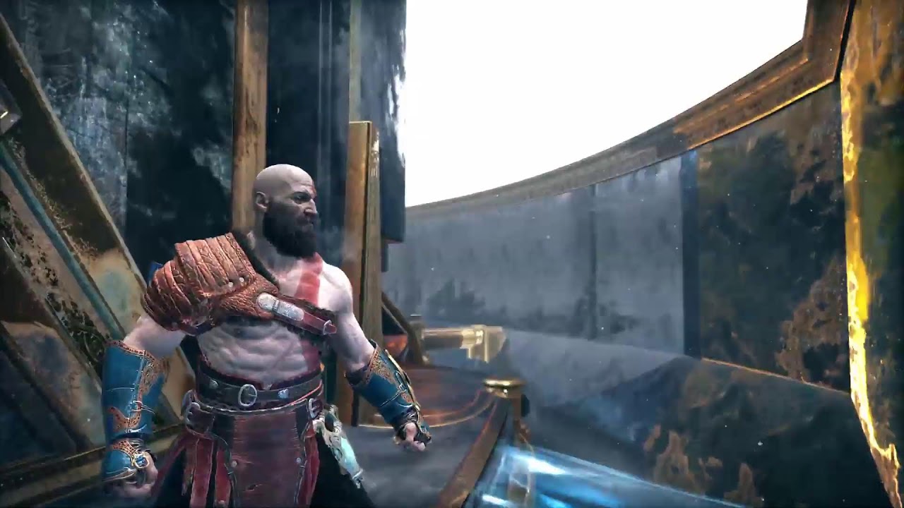 God of war 2018 Em direção a montanha...