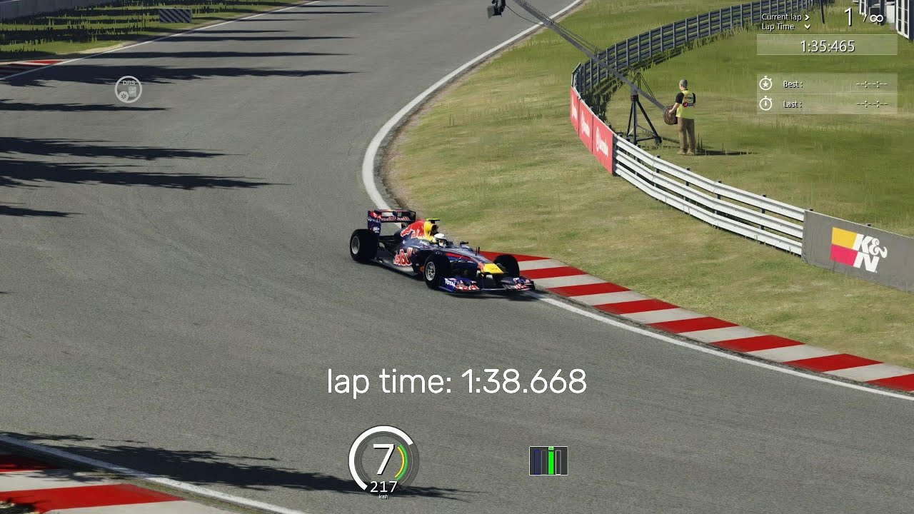 Redbull RB7 (Mark Webber setup) | 1:38.668 | okutama track