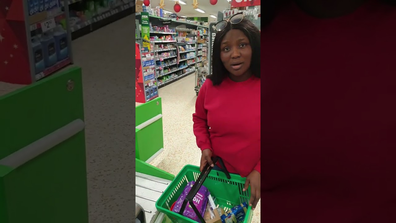 First time using self service payment in asda supermarket in the UK 🇬🇧
