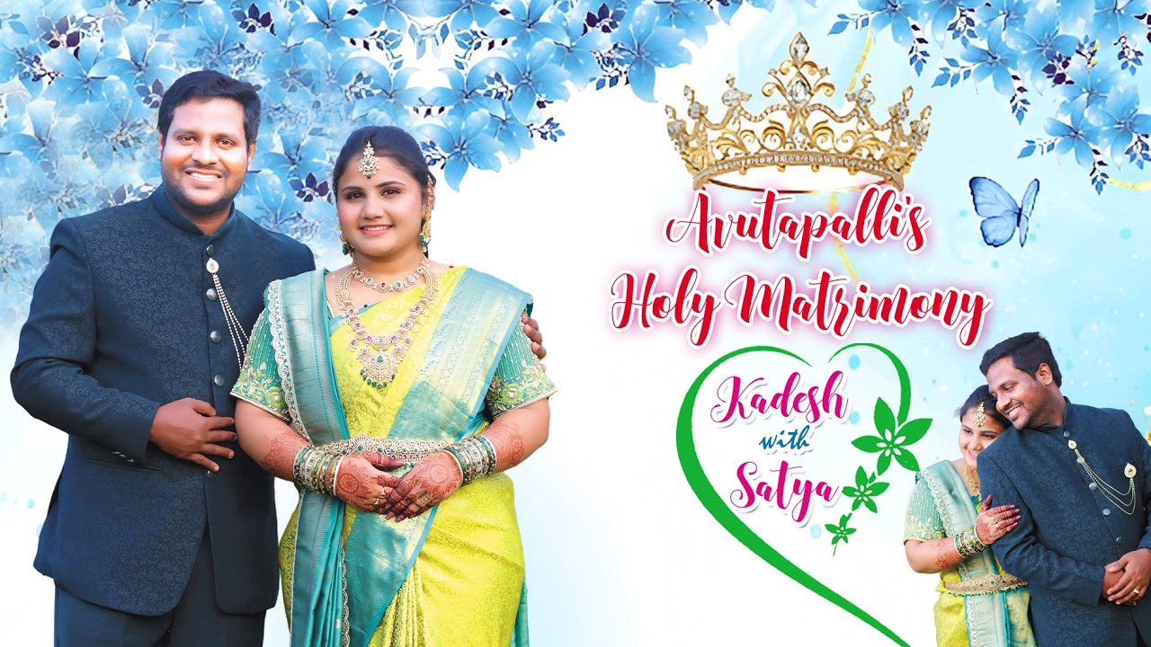 KADESH weds SATYA #wedding | 17.03.2026 | crown ministries #live