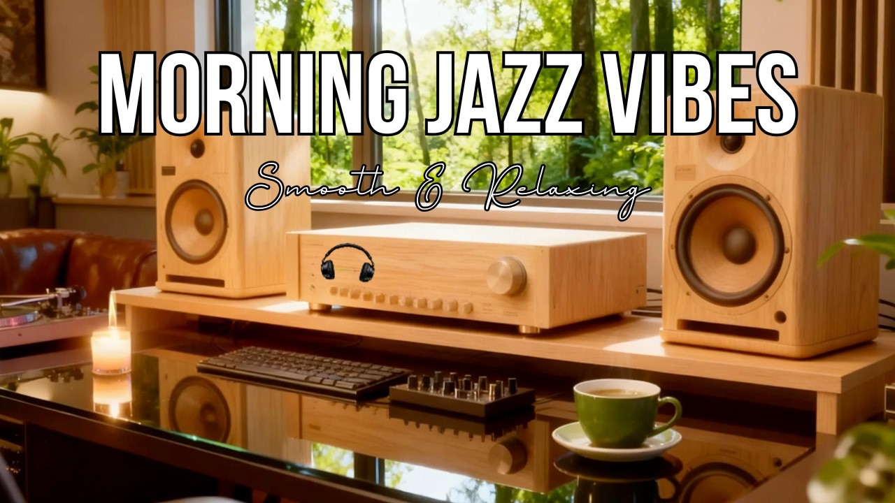 Morning Jazz Vibes ☕ Smooth Relaxing Jazz for a Calm & Productive Day