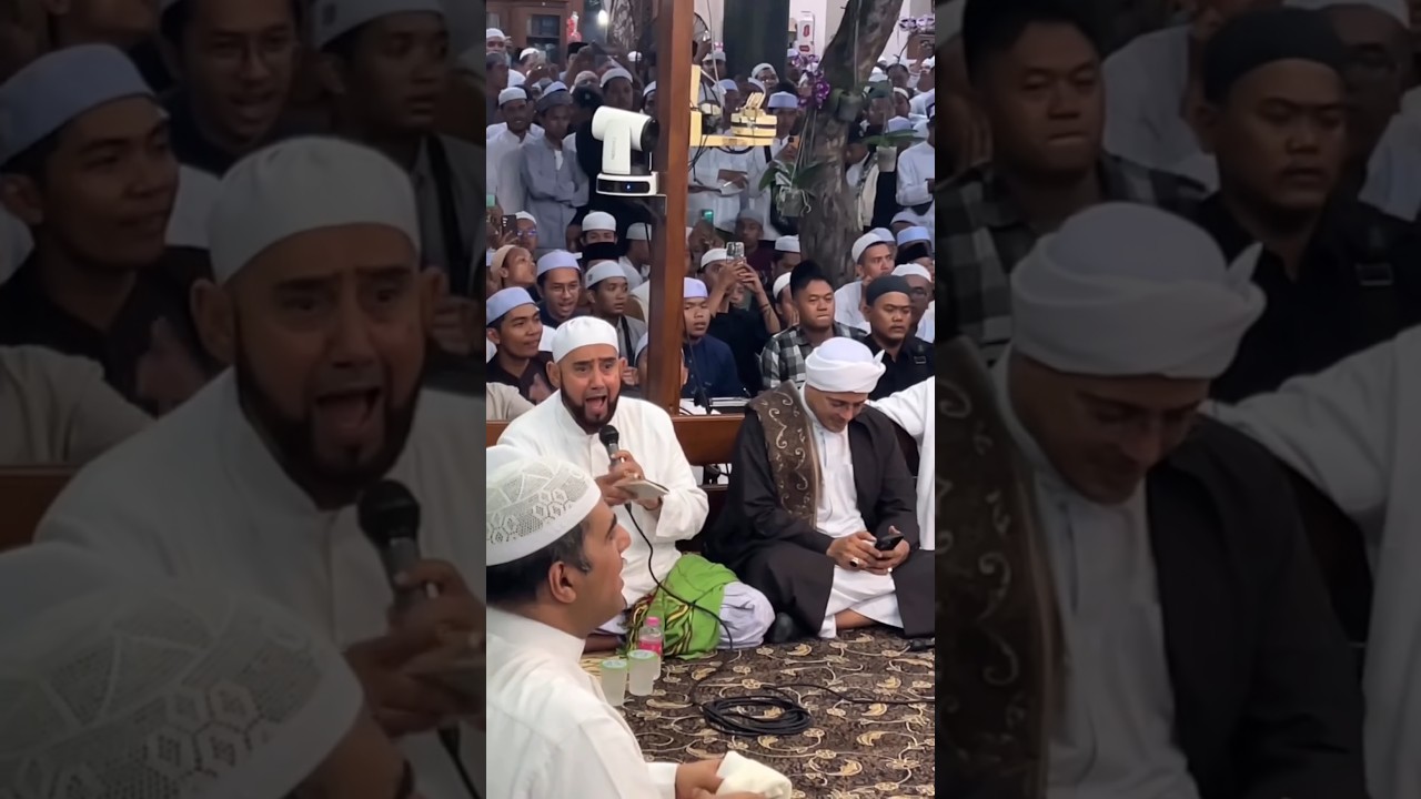 Jalsah bersama Habib Syech Masjid Riyadh malam menjelang Haul Solo 2025 #habibsyech #haulsolo #solo