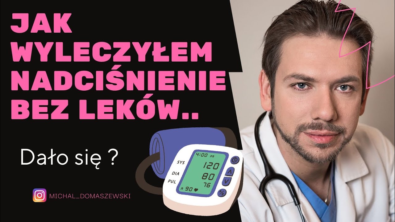 Leczenie nadciśnienia bez leków ?