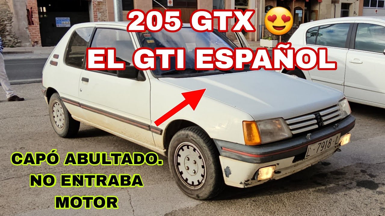 EL PEUGEOT 205 GTX QUE TODOS QUERIAN😍 GTI MADE IN SPAIN🚀
