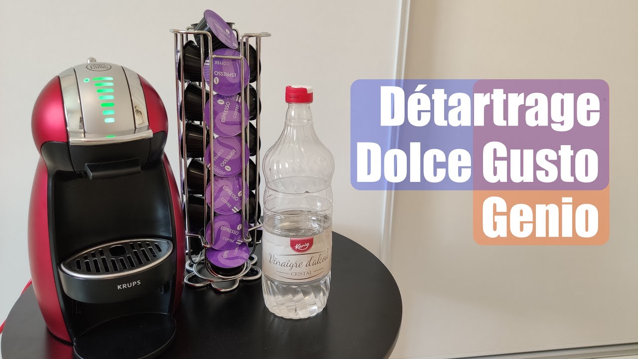Détartrage Dolce Gusto Genio
