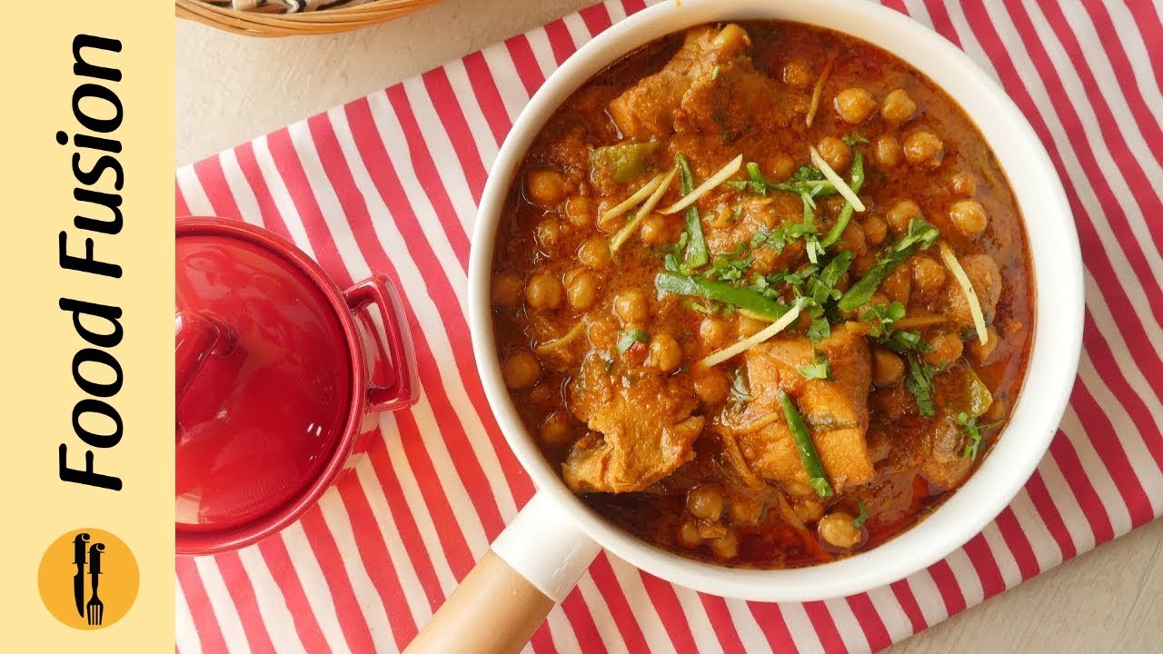 Chicken Chikar Choley Recipe By Food Fusion