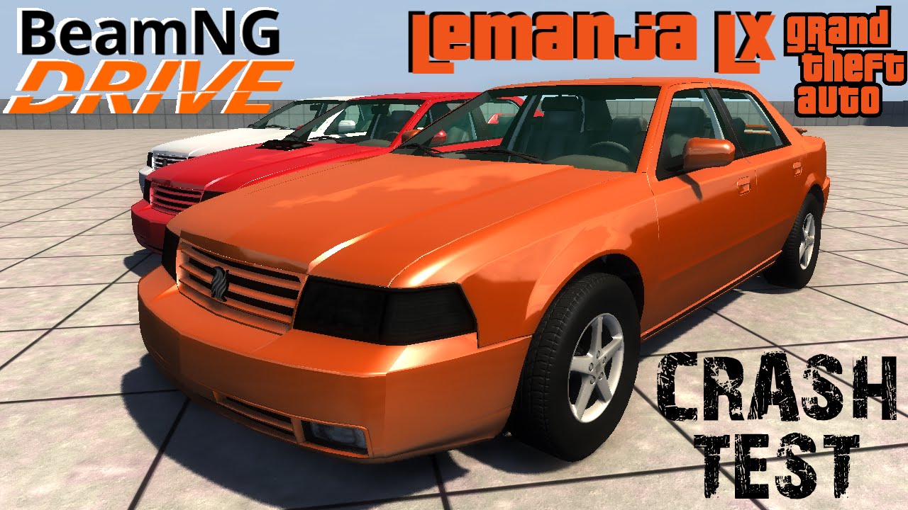 BeamNG DRIVE mod Lemanja LX (GTA)