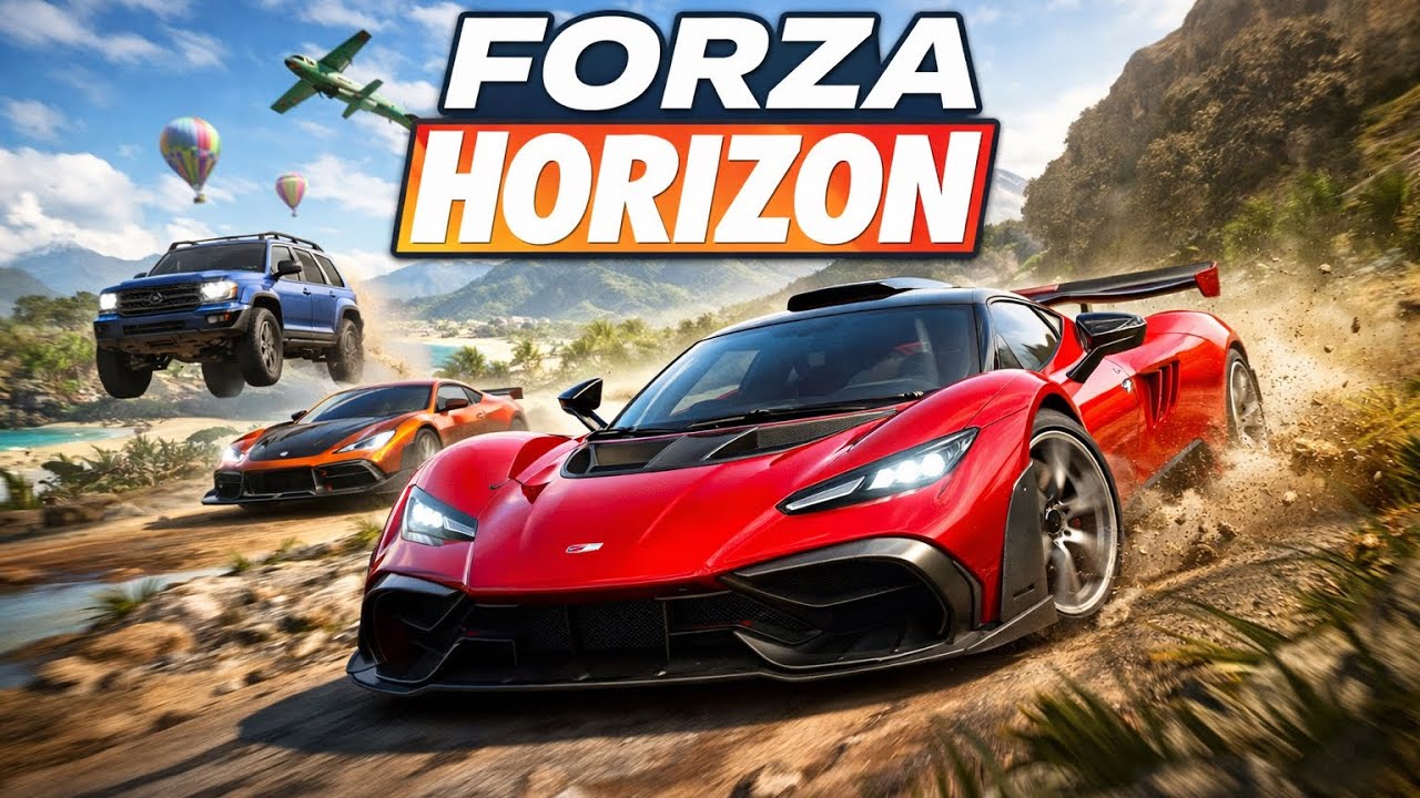 Driving a $2,000,000 Supercar in Forza Horizon 5
