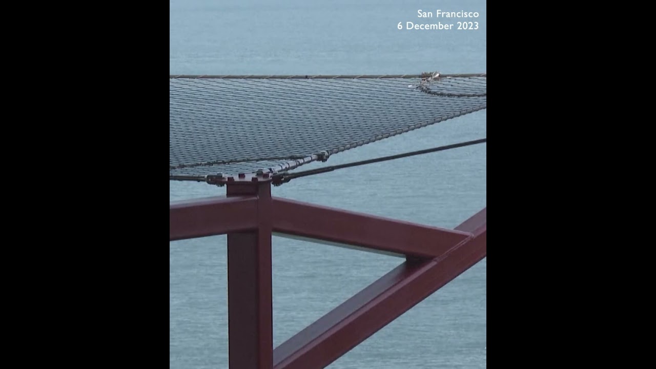 Golden Gate Bridge suicide prevention net finally complete