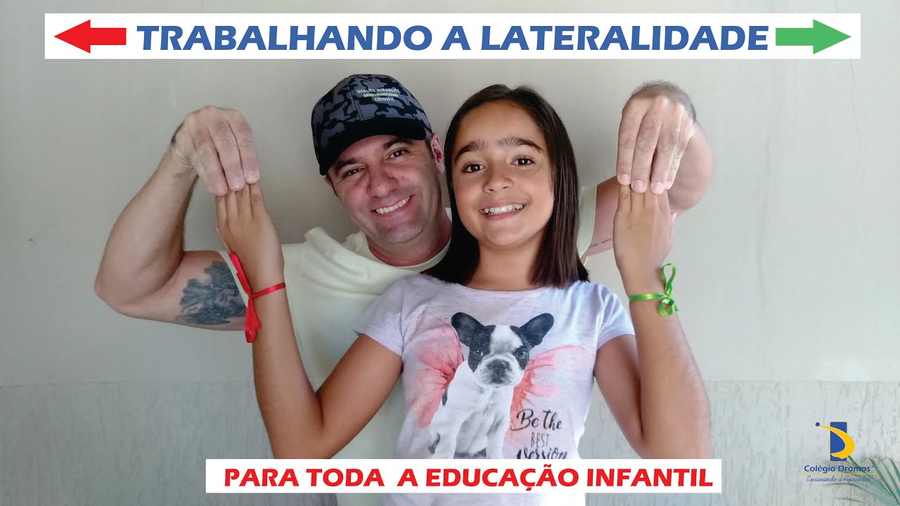 Trabalhando Lateralidade com a Educação Infantil. Aula Muito Especial com o Professor Alexandre.