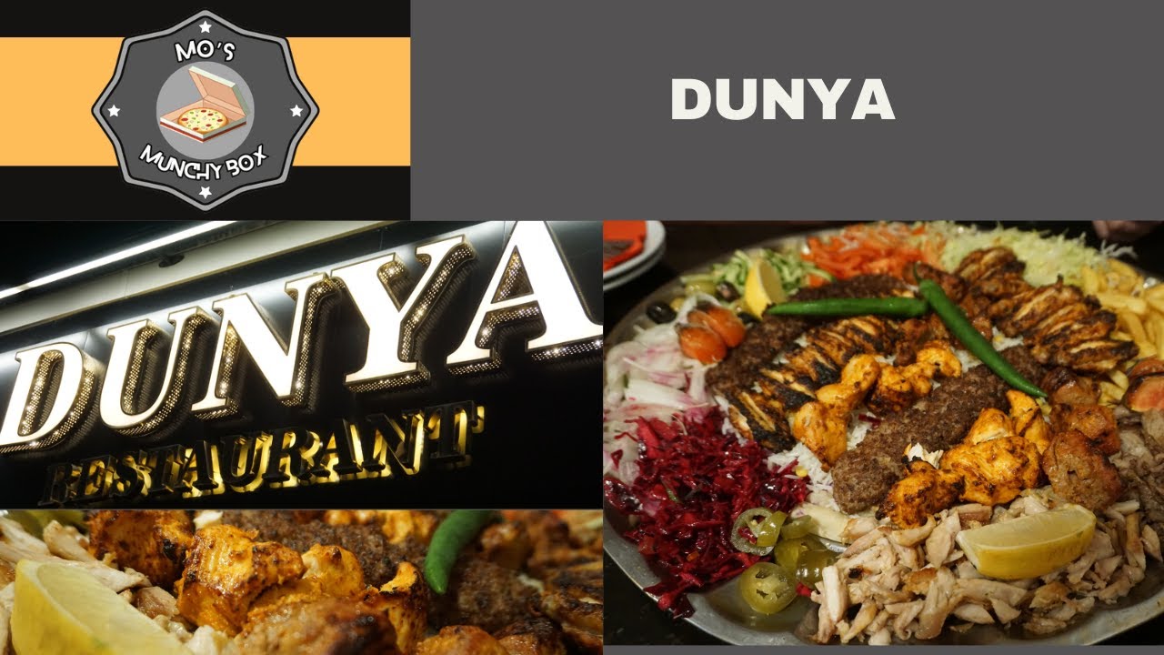 Mo's Munchy Box - Dunya Restaurant (Glasgow)