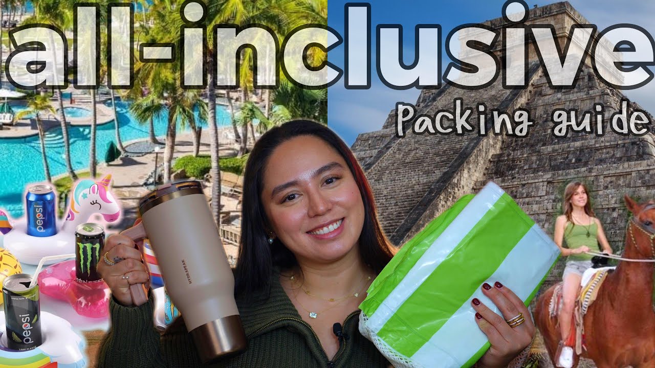Полное руководство по сбору вещей для поездки в Мексику и на курорты «все включено»!