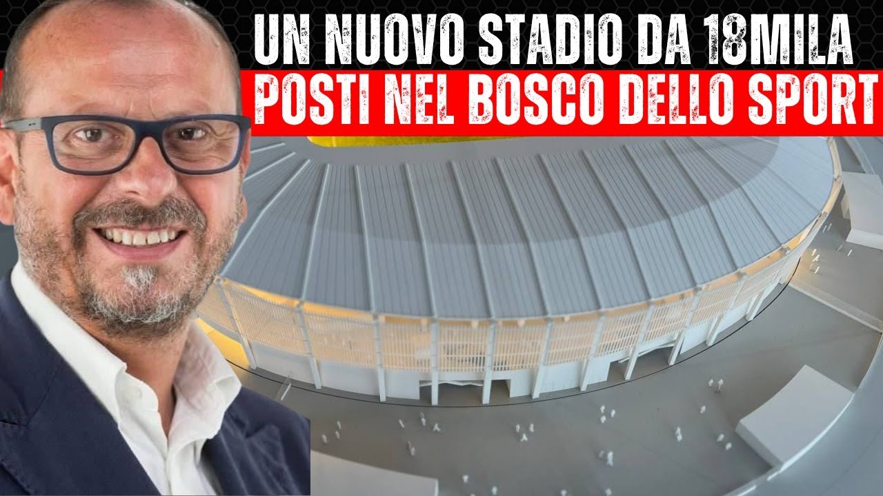 MESTRE GUARDA AL 2027  UN NUOVO STADIO DA 18MILA POSTI NEL BOSCO DELLO SPORT
