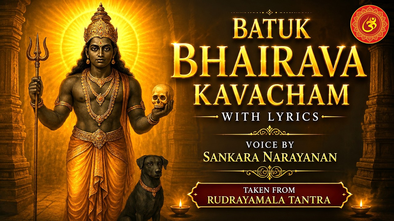 Batuk Bhairava Kavacham | Powerful chanting with lyrics | Soul Sadhana