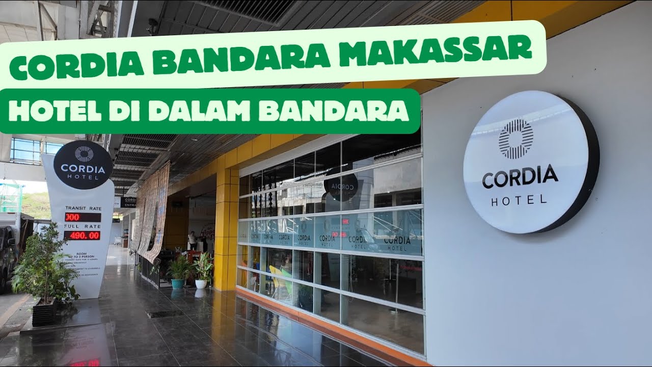 Hotel Cordia Bandara Makassar ada di Dalam Bandara | Hotel Bagus di Makassar