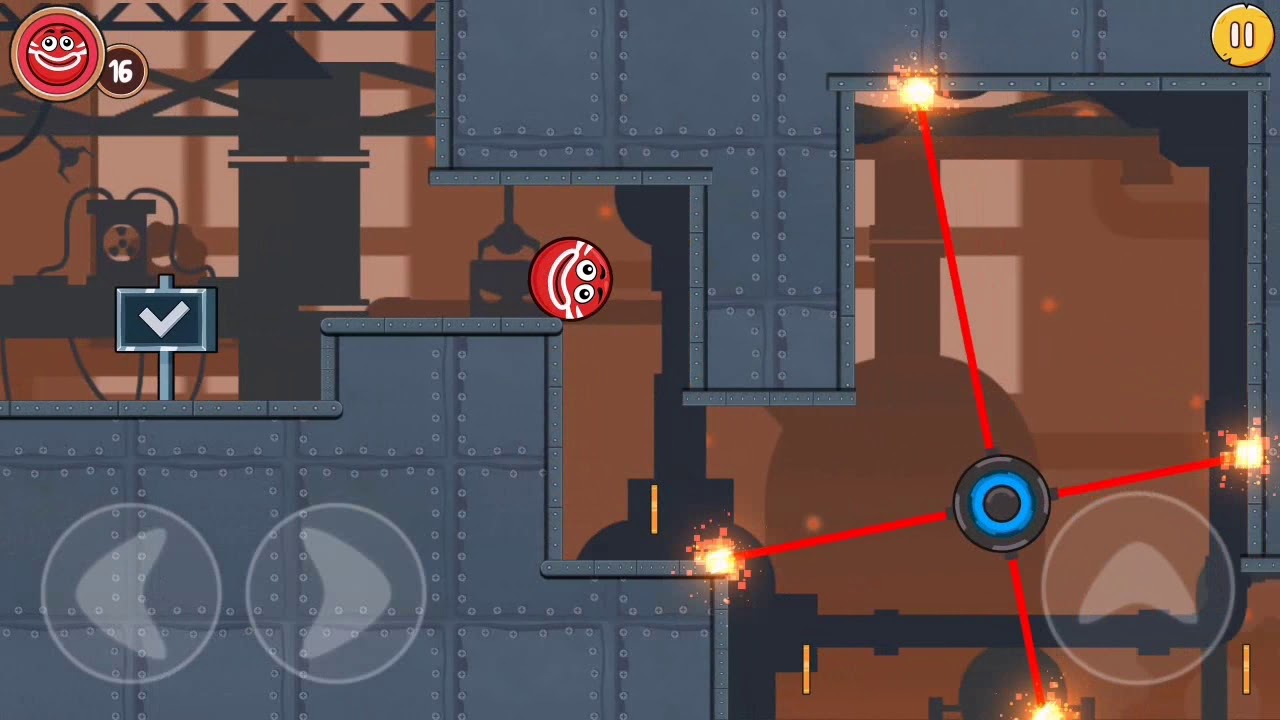 Bounce Ball 4 Love and Red Roller Ball 3 - Ball 4 | Boss 3