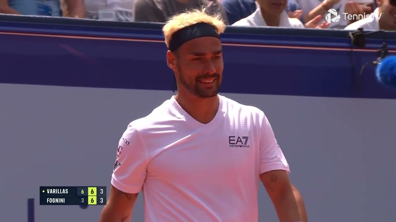 F. Fognini Vs. J. Pablo Varillas - Gstaad R2 2024