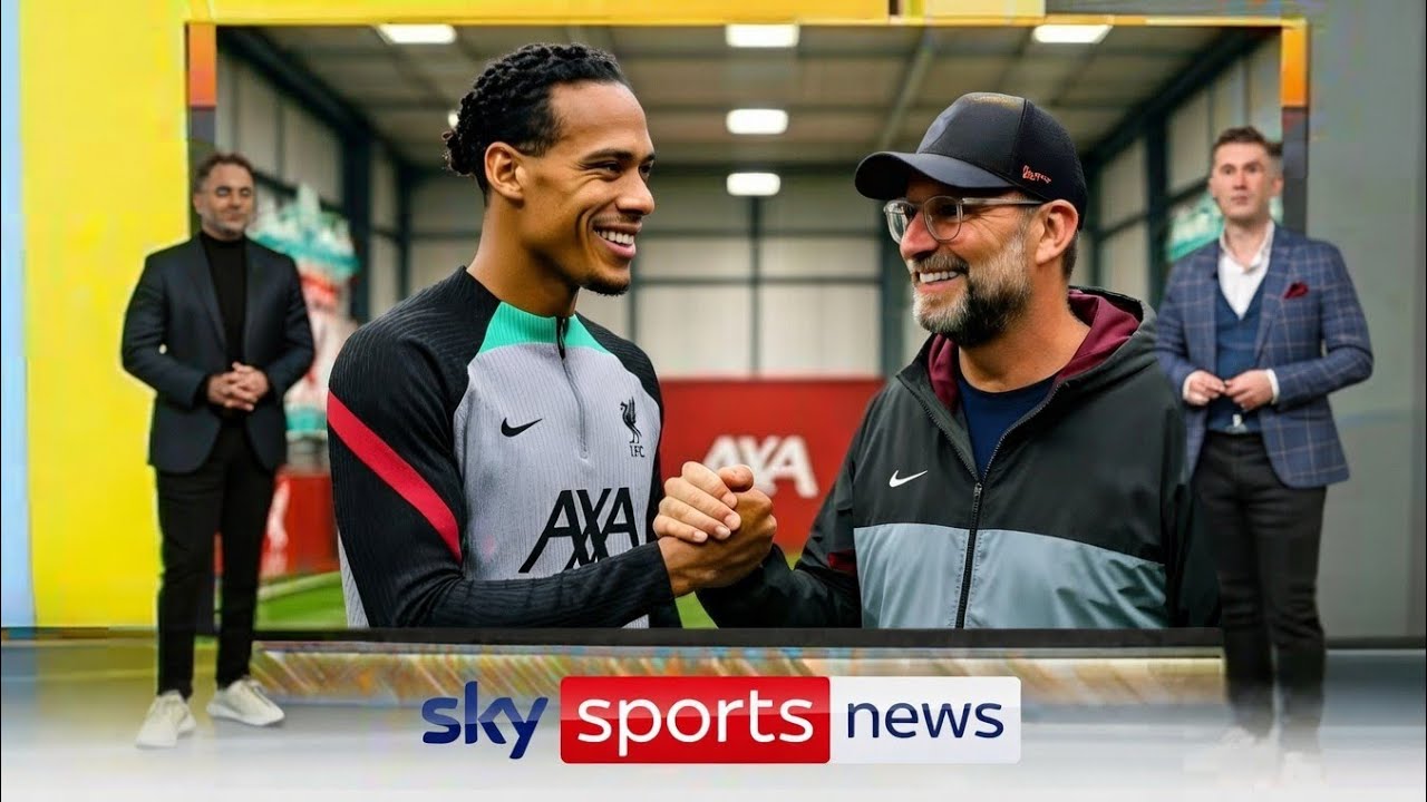 SHOCKING RETURN! JÜRGEN KLOPP ARRIVES AT LIVERPOOL AND HOLDS SECRET MEETING WITH VIRGIL VAN DIJK  