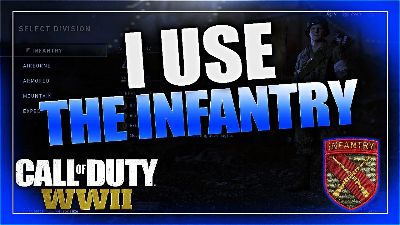 Call of Duty: WWII I Use Every Division EP. 1 The Infantry
