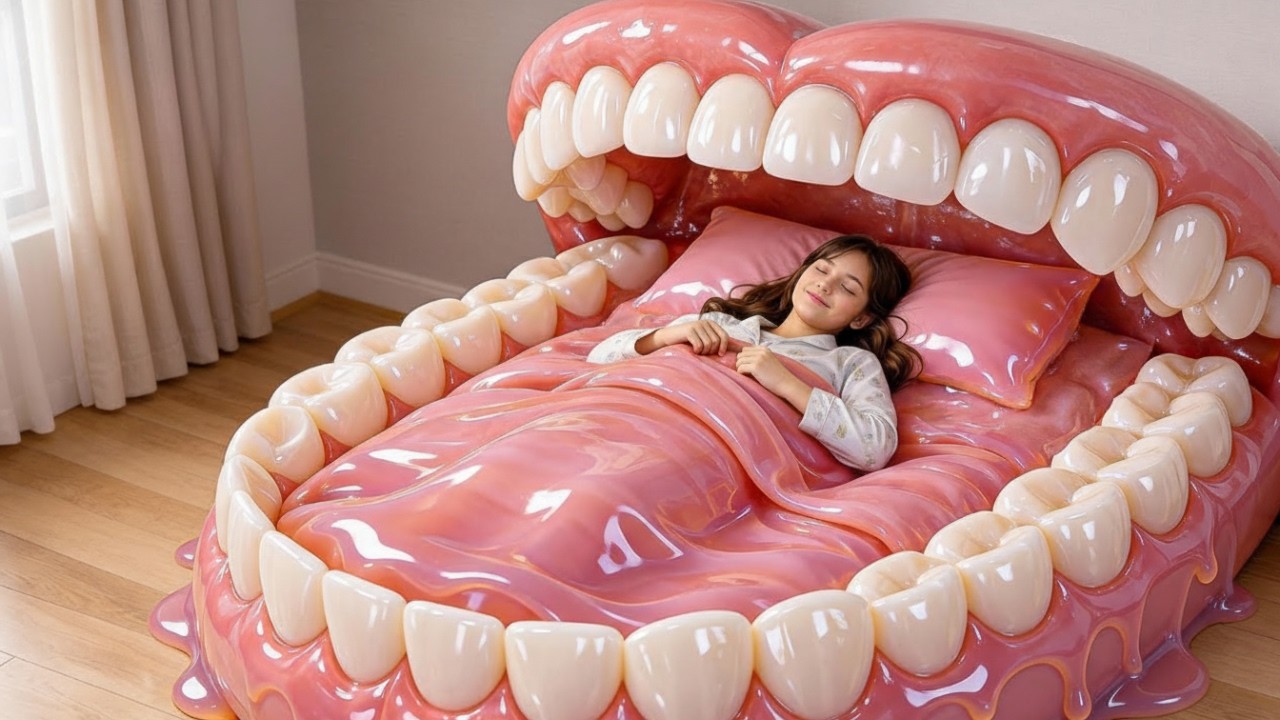 Satisfying AI ASMR - Which Crazy Bed Would You Choose? 🦷🛌 | AI ASMR