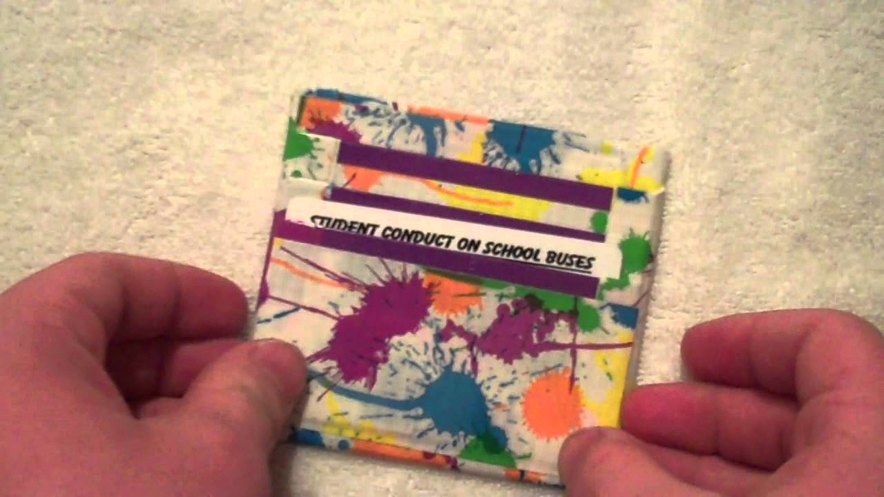Awesome Duct Tape Coin Pouch With I.D. and Credit Card Slots