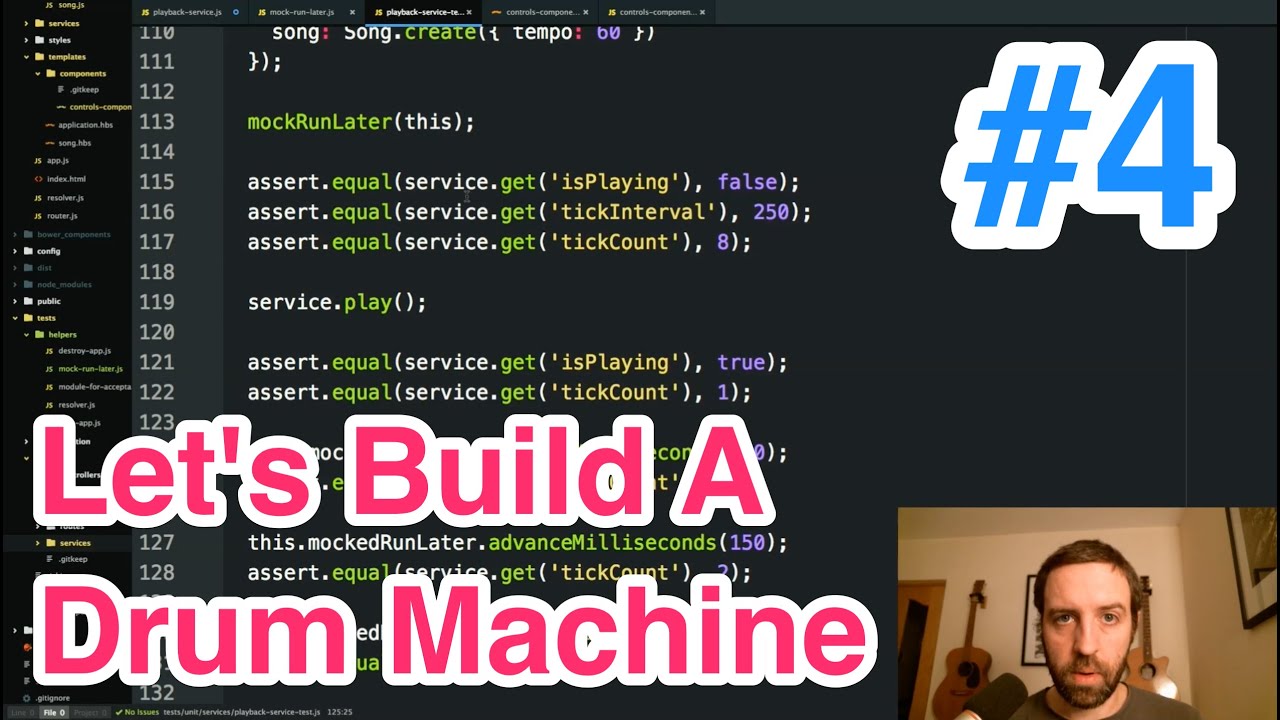 Build a Drum Machine #4 - Test Driving the Heartbeat - Ember.js