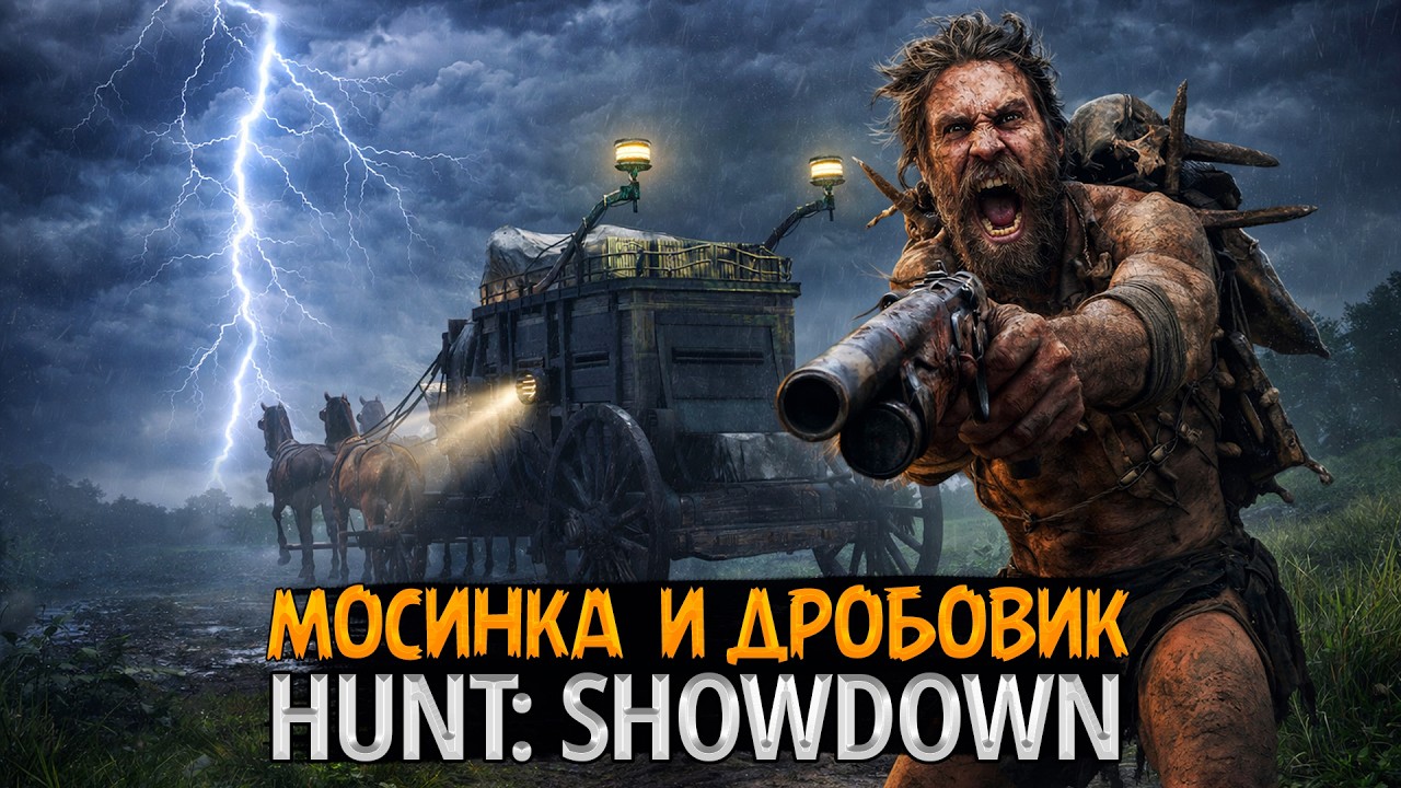 💥Промазал с Мосина — достал Дробовик! Стрим Hunt: Showdown 💀
