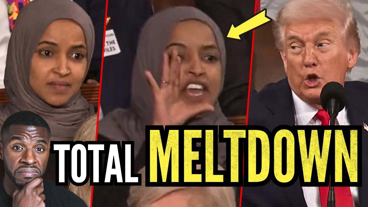 Ilhan Omar MELTS DOWN After Trump Exposes Massive Fraud in State of the Union