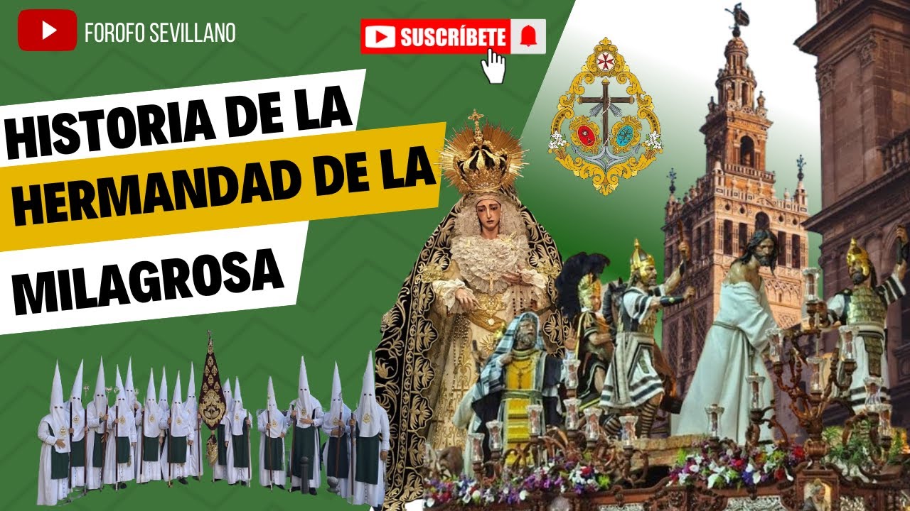 ¡¡¡HISTORIA DE LA HERMANDAD DE LA MILAGROSA!!! ¿CONOCES SU GUADIA JUDIA QUE VA TRAS EL SEÑOR?
