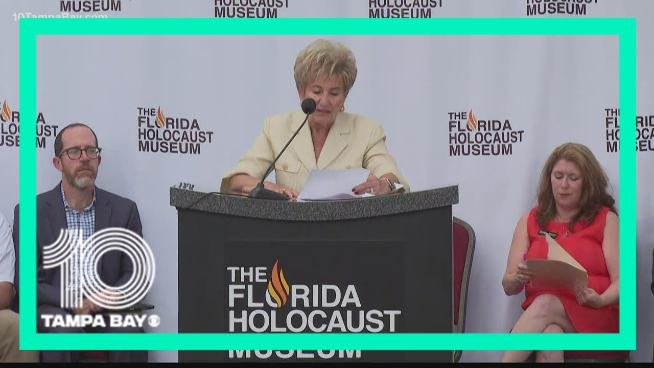 Community members gather in 'Unite Against Hate' rally at The Florida Holocaust Museum