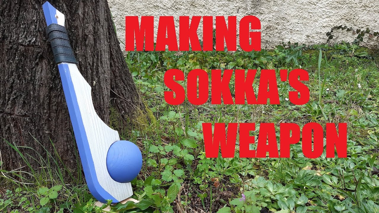 MAKING SOKKA'S WEAPON ! (Woodturning & woodworking)