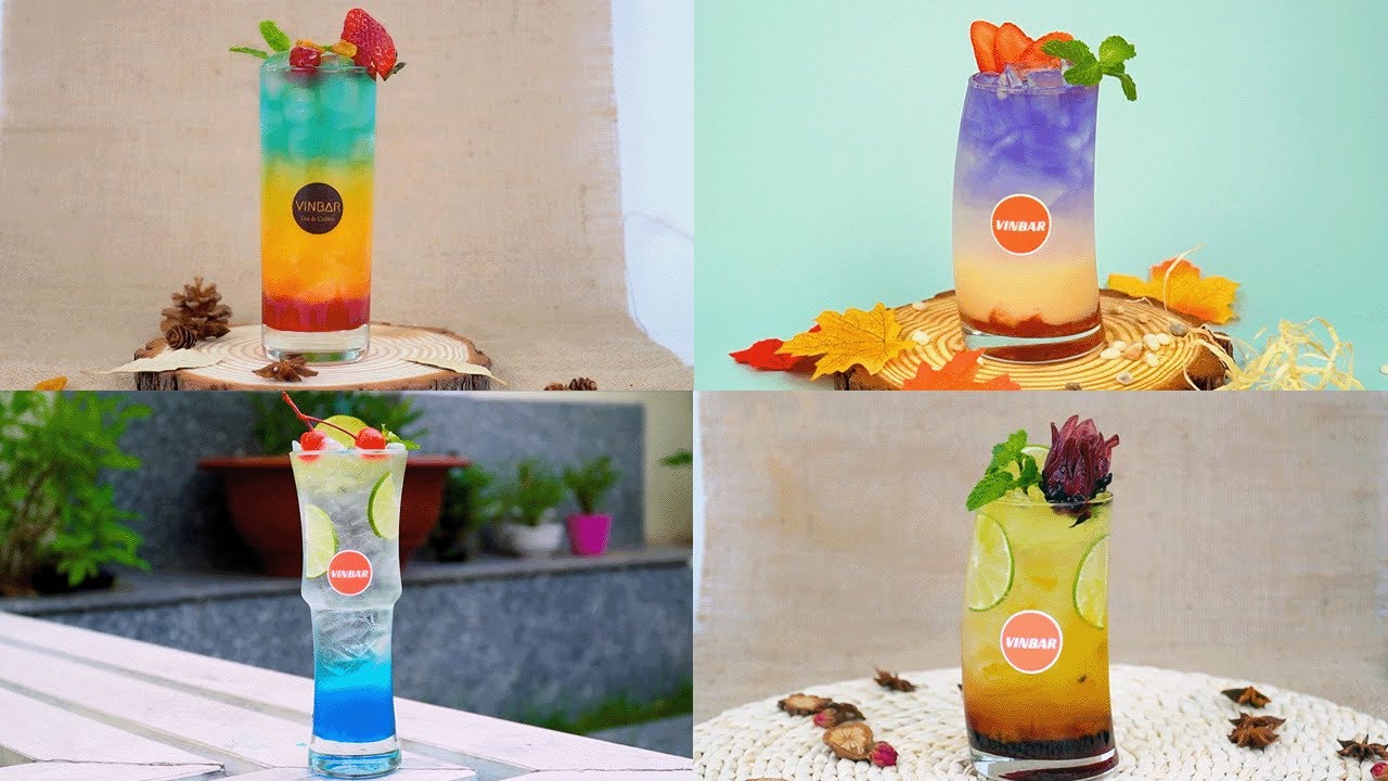 Tổng Hơp Công Thức Pha Chế Soda Ngon Dễ Làm | Summary of Delicious and Easy Soda Recipes | Vinbar