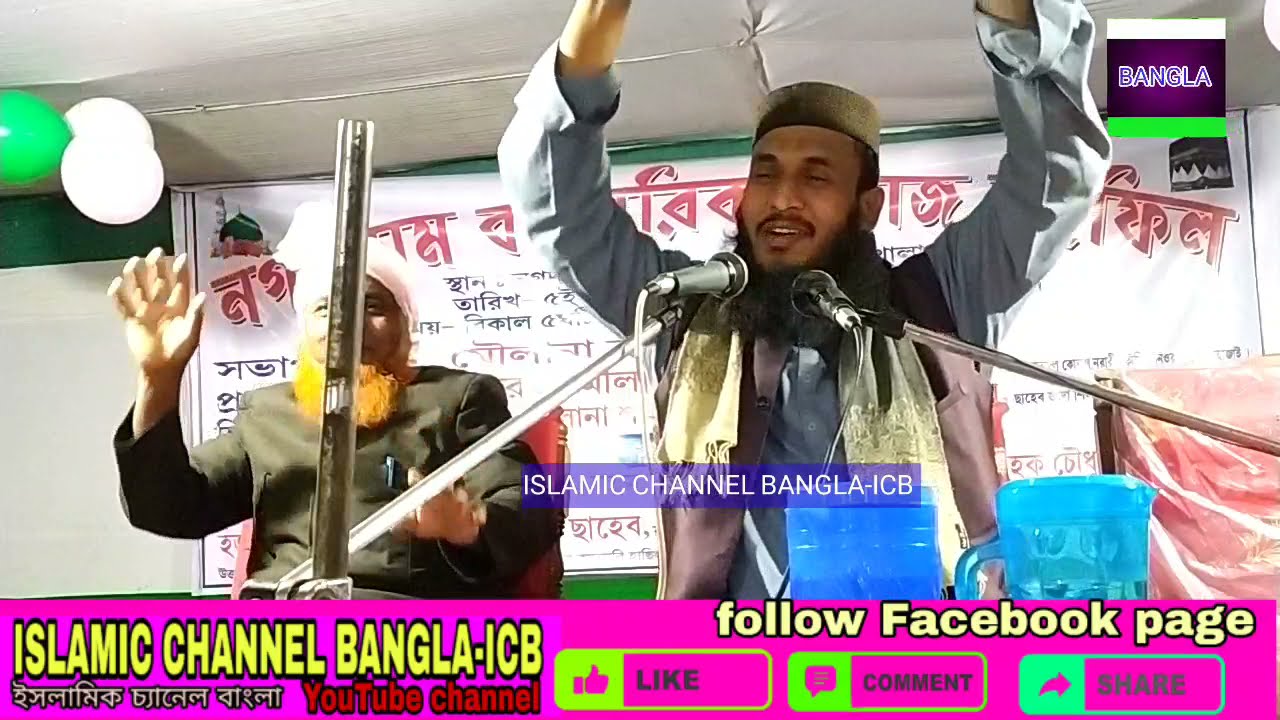 ali Ahmed waz মৌলানা আলী আহমদ ওয়াজ part1.icb.