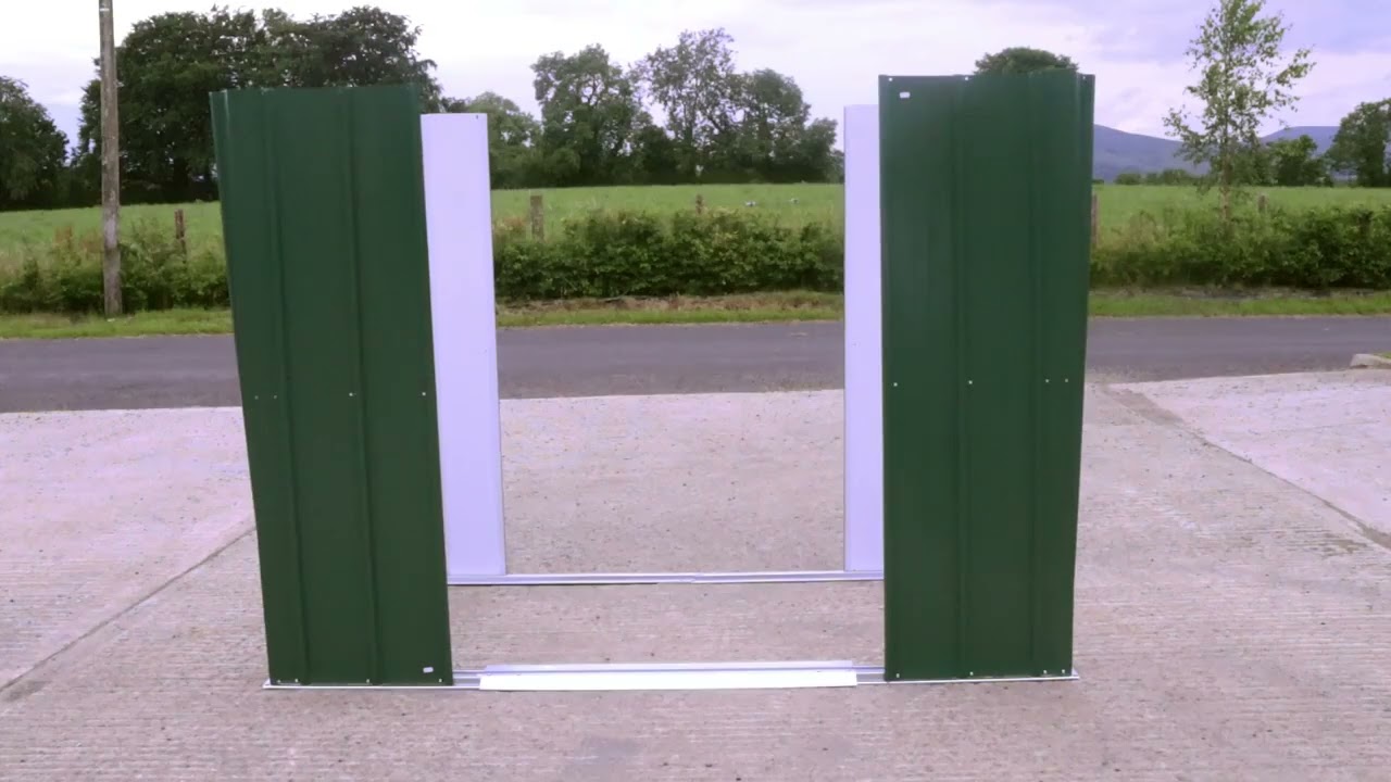Product Assembly Demo: YardMaster Pent Metal Sheds