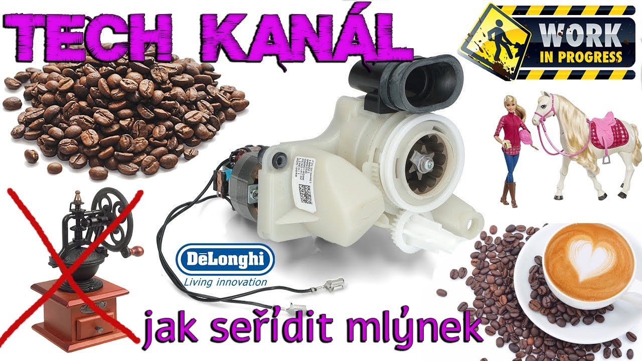 ☕Jak vyčistit a seřídit mlýnek ESAM DeLonghi  - ⚔ vybroušená edice