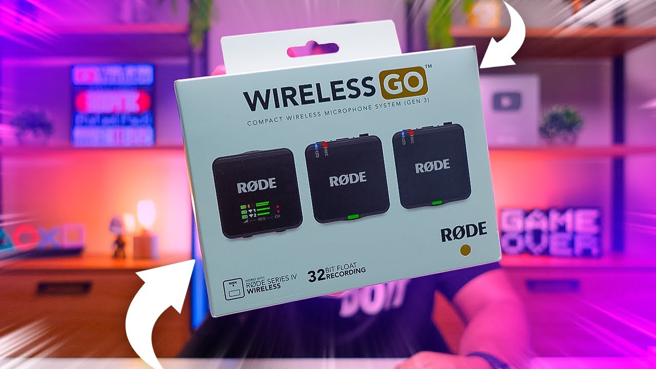 Rode Wireless GO Gen 3 — Unboxing do Novo Microfone Sem Fio + Primeiras Impressões!