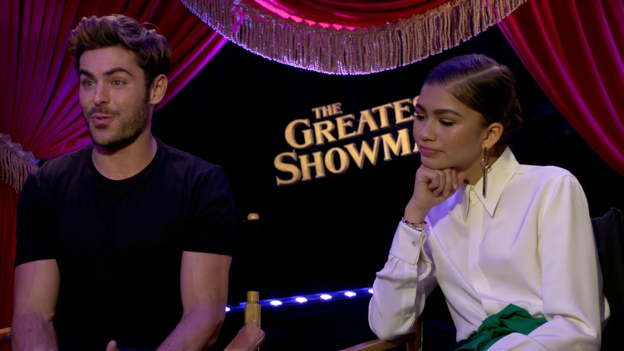 Zendaya and Zac Efron Interview The Greatest Showman