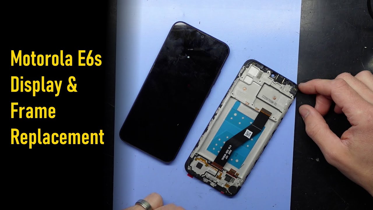 Motorola E6S Replacement Screen & Frame