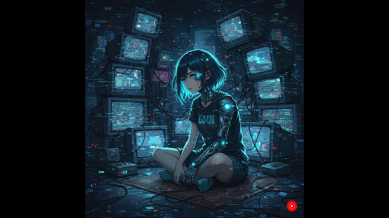 data_mosh searching for a signal under a neon bridge 🌉 experimental breaks