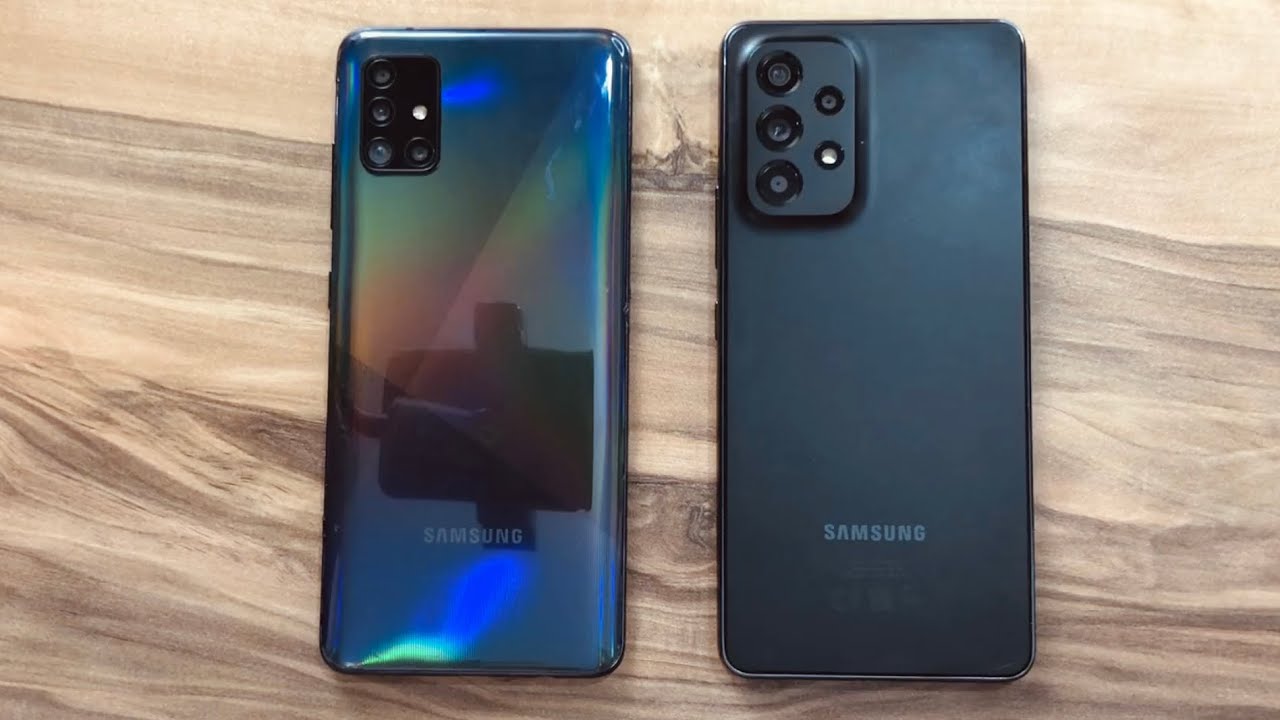Samsung Galaxy A51 vs Samsung A53 5G / Android 12 & OneUI 4