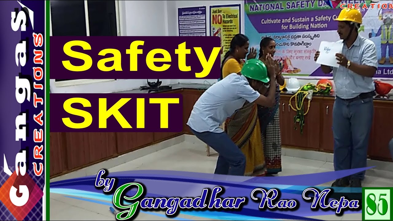 Safety Skit in Telugu 2019 Aurobindo