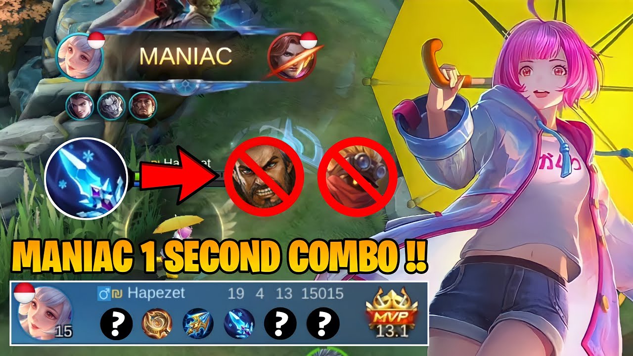 Build Baru Kagura Revamp! Item yang Bikin Musuh Gabisa Kabur dari Ulti Kagura | Mobile Legends
