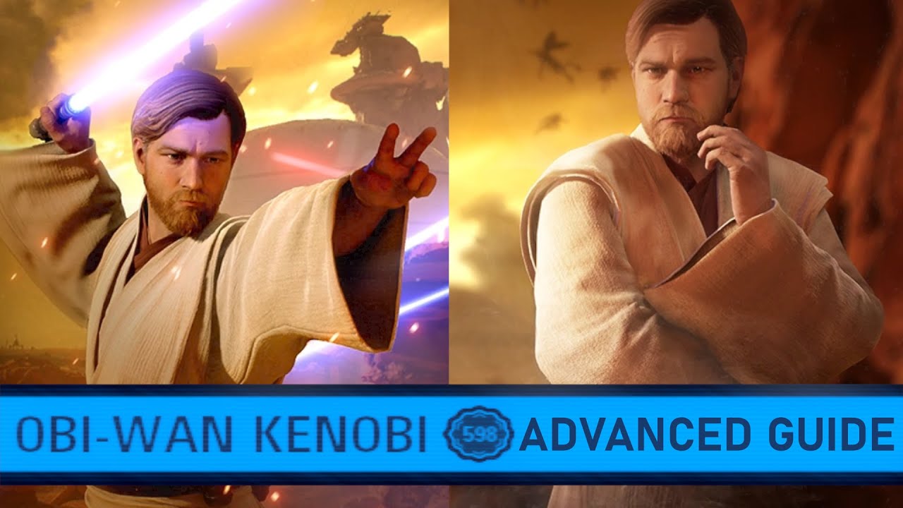 Advanced Obi-Wan Kenobi Guide for Lightsaber Combat | Star Wars Battlefront II [2021]