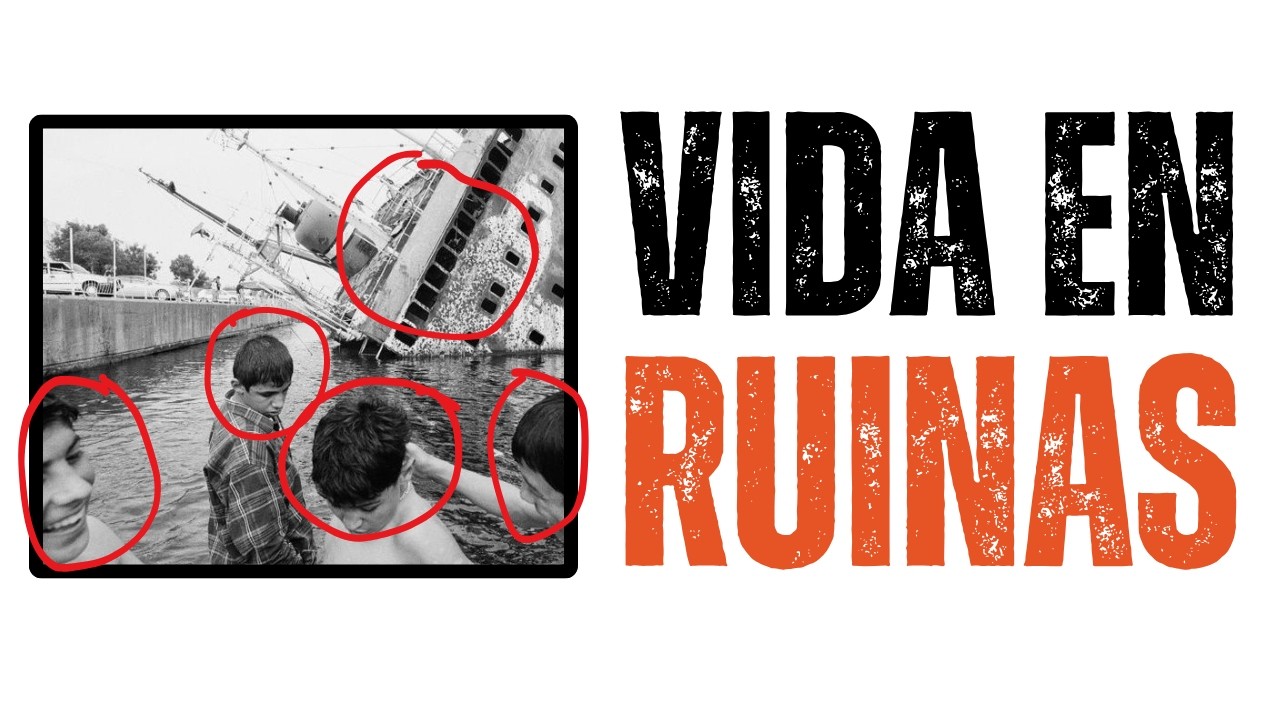 ¿Vida entre Ruinas? El Impactante Contraste en una Fotografía de Nikos Economopoulos