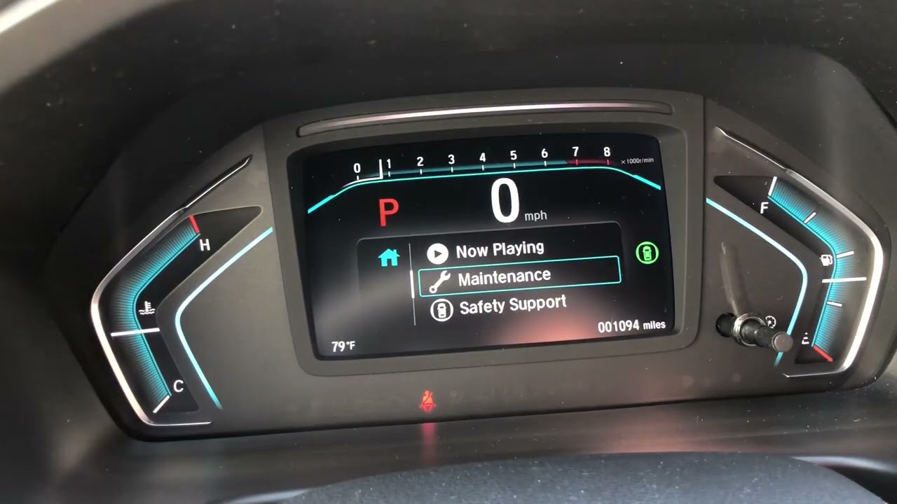 Honda Passport 2023 года: как проверить давление в шинах