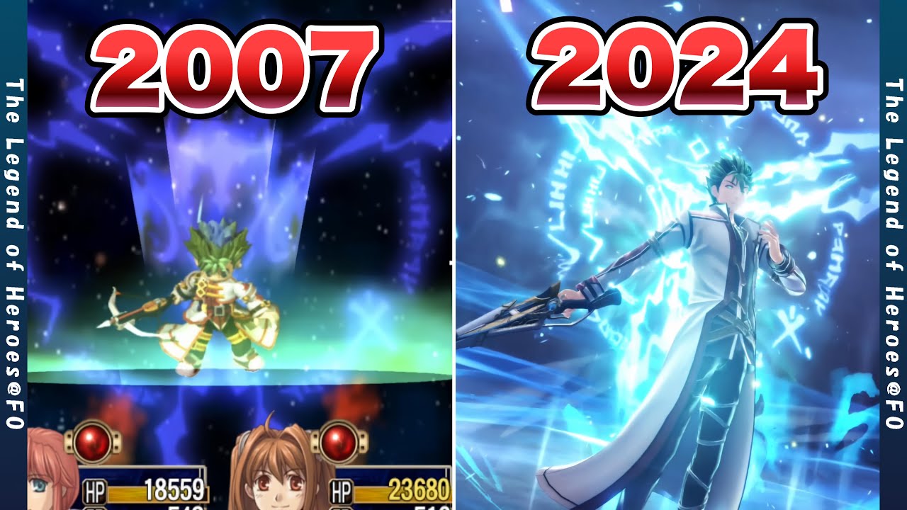 【界の軌跡  Farewell, O Zemuria 】ケビン新旧クラフト比較：2007-2024【kai no kiseki  Farewell, O Zemuria  】