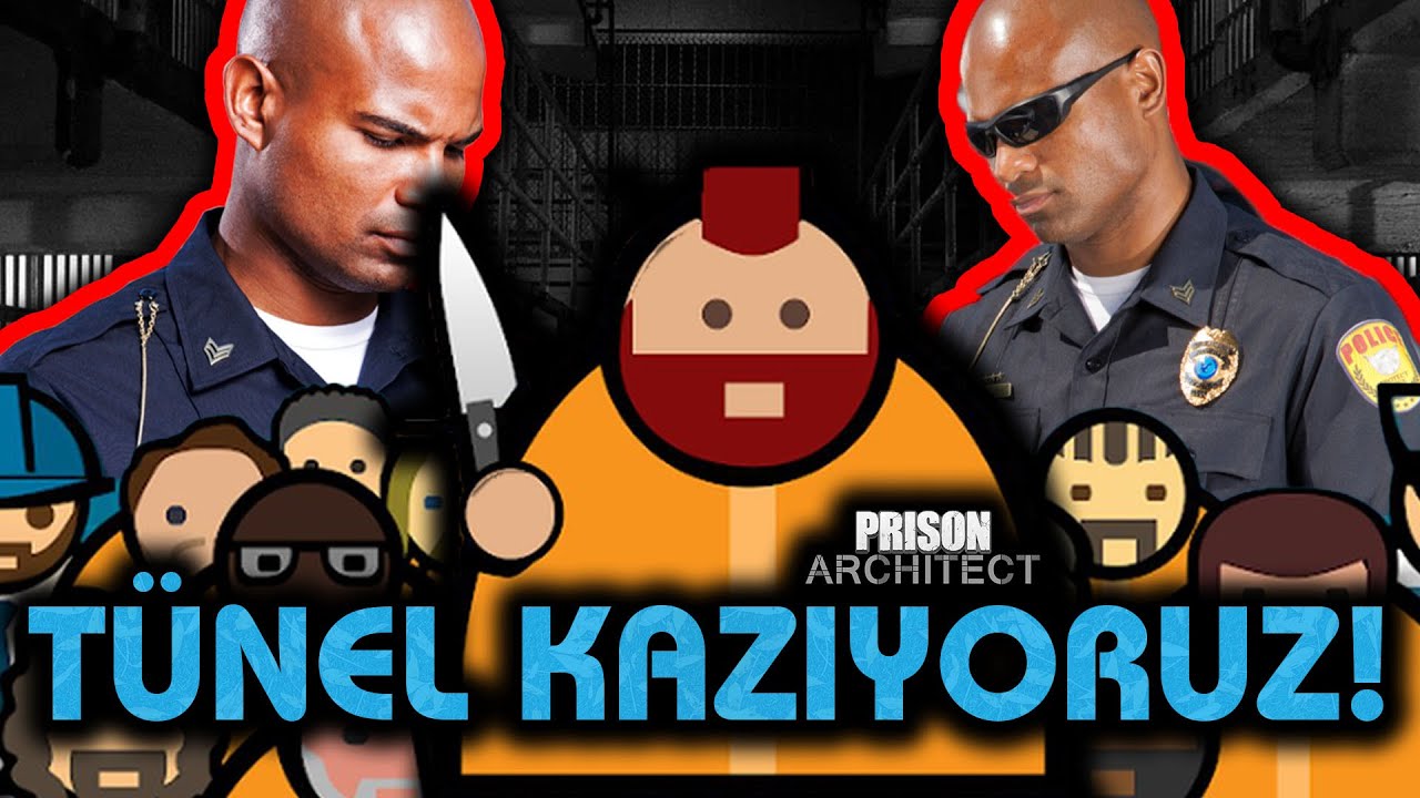 TÜNEL KAZIP HAPİSHANEDEN KAÇMAK! - Prison Architect