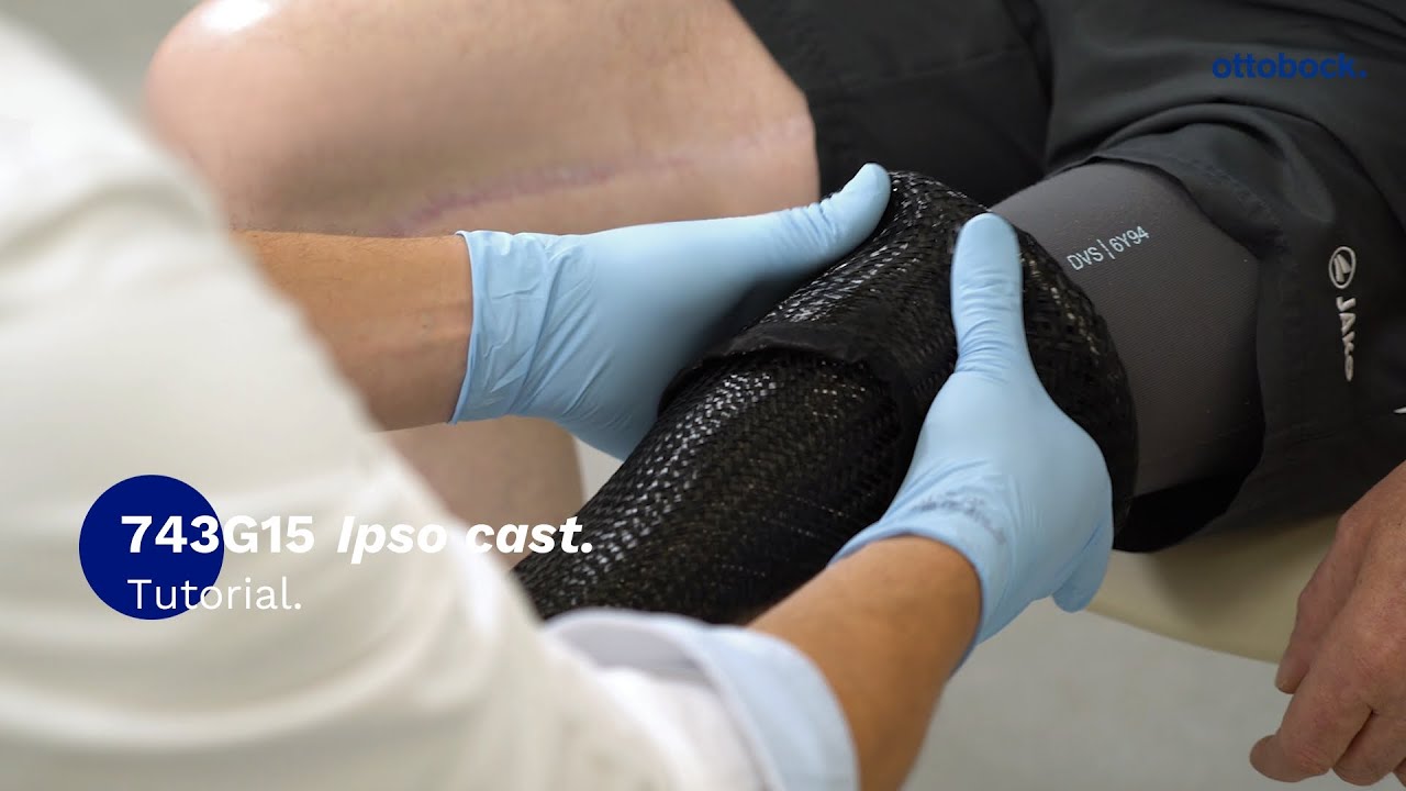 743G15 Ipso Cast: Plaster casting a below-knee residual limb – Tutorial │ Ottobock Professionals
