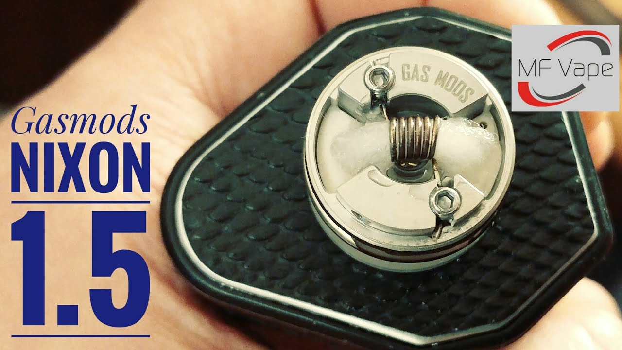 Gasmods Nixon V1.5 RDTA - Squonkable