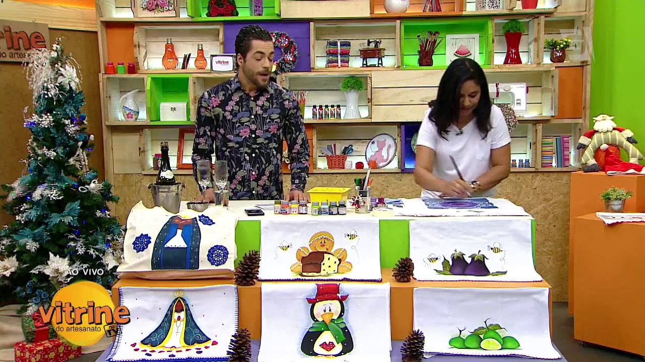 Pintura Mandala com T&acirc;nia Magali | Vitrine do Artesanato na TV